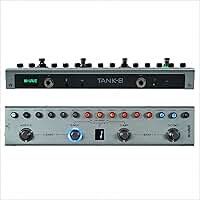 Cuvave cube baby efetor de baixo/bass,pedal de multiefeito M-VAVE Tank-B recarregável 36 predefinições 9 slots de pré-amplificador 8 slots de gabinete IR 3 efeitos de modulação/atraso/reverberação