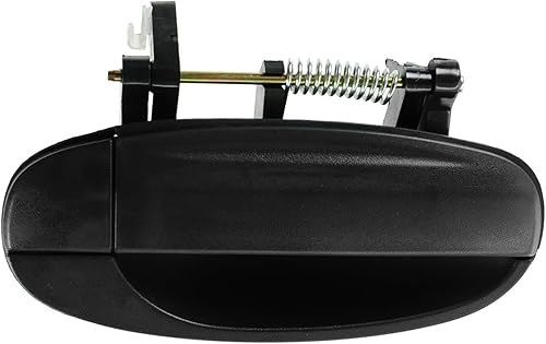 Miniatura 663 de TRQ Manija de puerta exterior delantera izquierda plateada para el lado del conductor compatible con Nissan 370Z 2009-2017