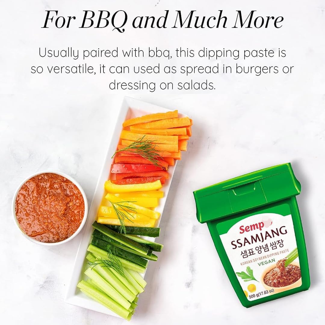 Pack Esencial de Salsas Coreanas: Gochujang, Ssamjang, Doenjang - 3 x 500g