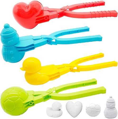 Fabricante de bolas de nieve para niños juego al aire libre, kit de juguetes de nieve para niños y niñas, juego de herramientas para hacer peleas de