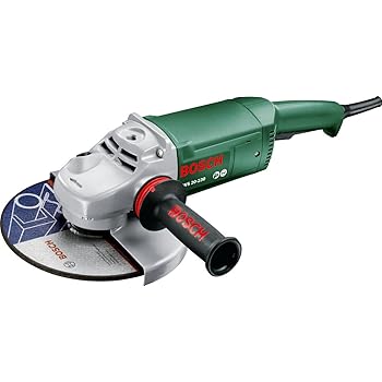 Bosch Meuleuse Angulaire Pws 20 230 De 4 4 Kg A Diametre De 230 Mm Avec Capot De Protection Et Poignee Anti Vibration 0603359w01 Amazon Fr Bricolage