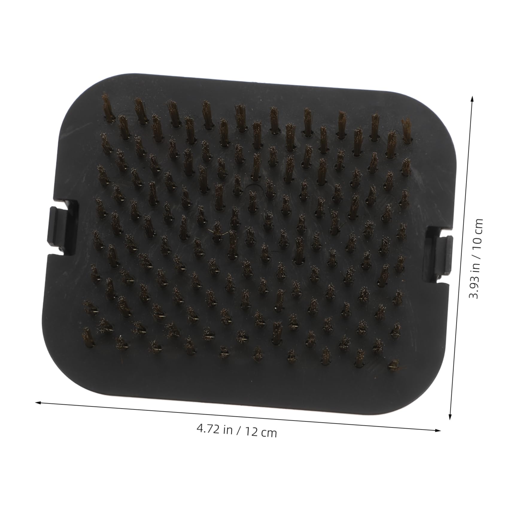 ibasenice Grill Cleaning Brush Head for Outdoor BBQ Durable Scrubber for Barbecue Rack Compact Easy to Maintain Grease Reliable Tool for All Your Grilling Needs