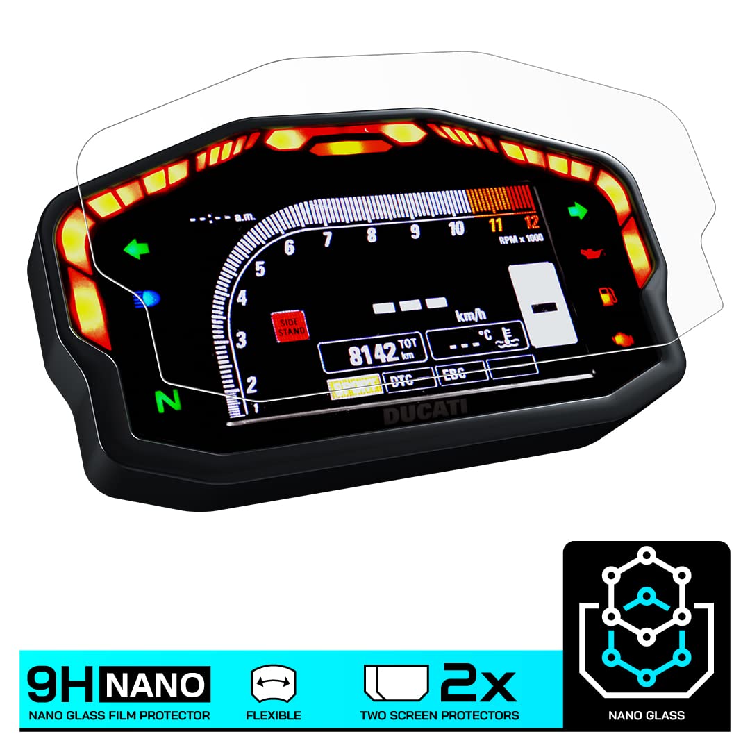 Speedo Angels Proteggi Schermo In Nano Vetro Per Ducati Scrambler (2015+) - 2 Pezzi - 2