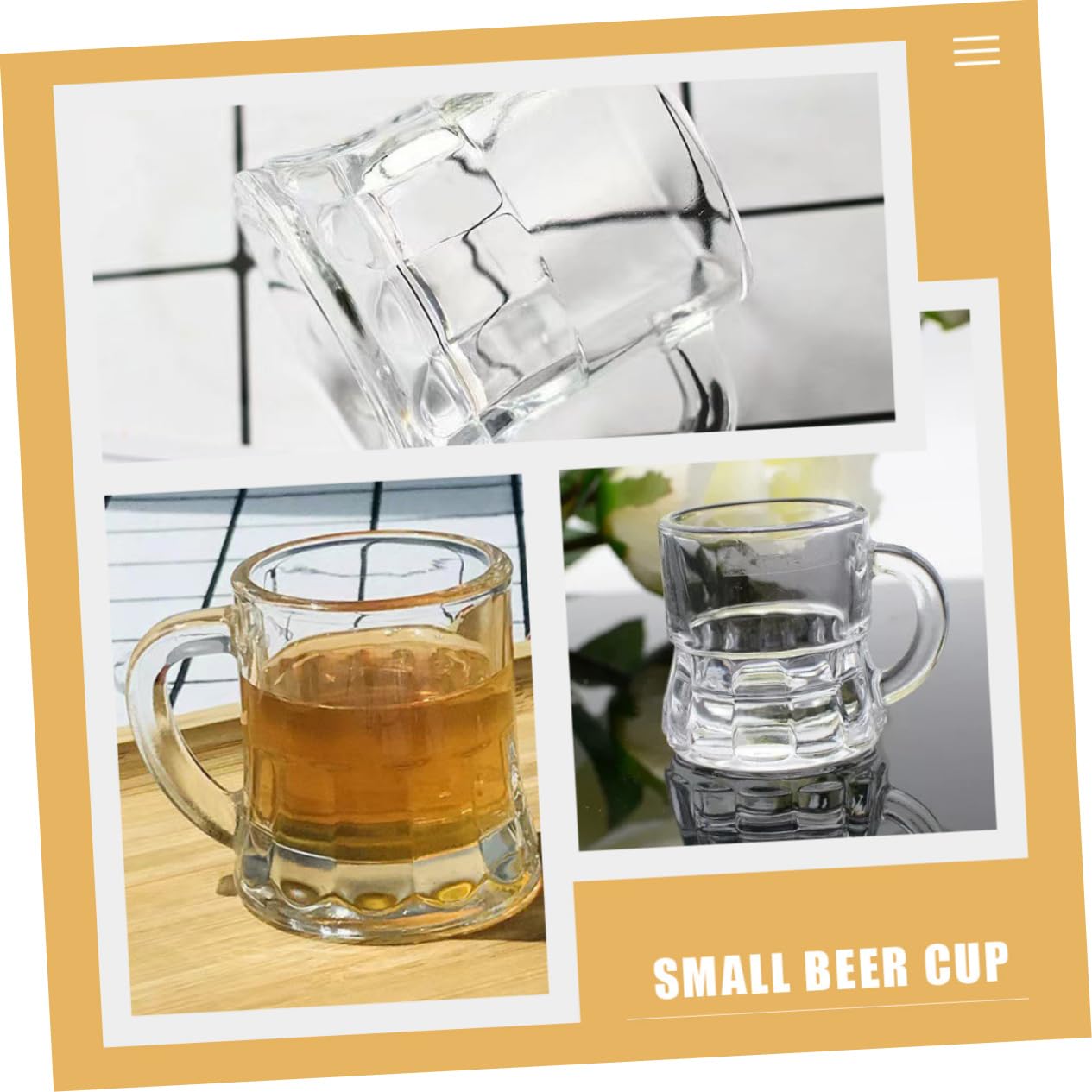 Cabilock 3 Juegos Copas De Vino Pequeñas Vasos De Con Tapas Martini Brandy Copas De Margarita Sin Tallo Tazas De Tirador Vasos De Whisky Copa Aislada Cóctel Bar Vidrio 4 Uds * 3