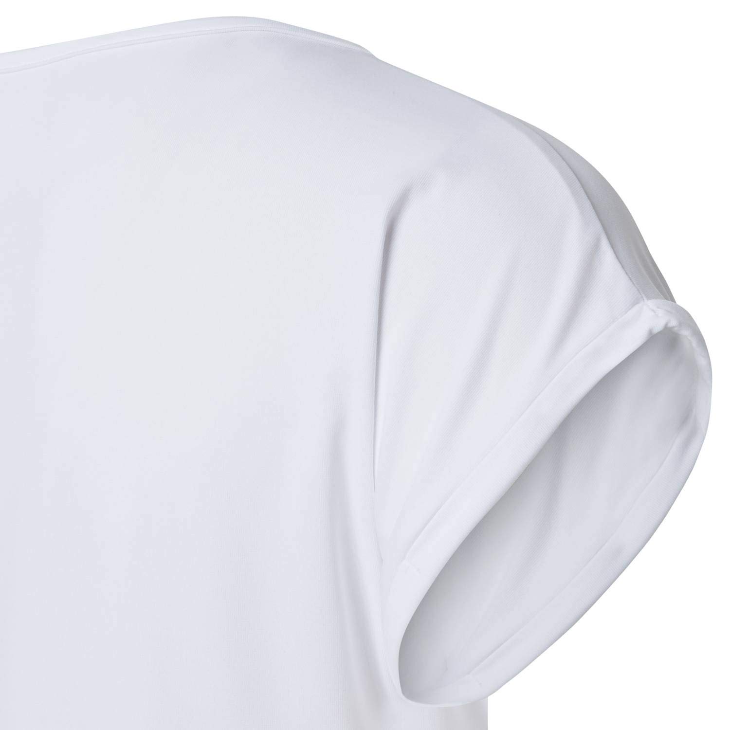 Sportkind Mädchen & Damen Tennis, Padel, Fitness, Sport T-Shirt Loose Fit, atmungsaktiv, UV-Schutz UPF 50+, Kurzarm