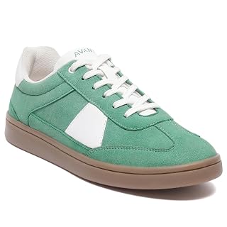 AVANT Women's Arche Sneakers (AVWSH061CL02UK5_Green/White_UK5)
