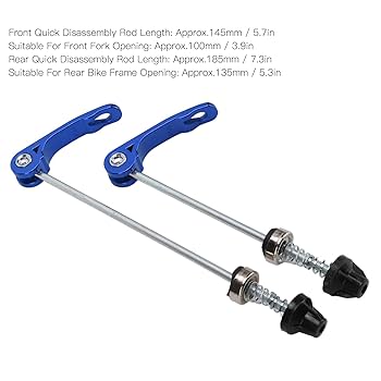 tune 世界最軽量クイックリリースレバー Amazon | VGEBY クイックリリースレバー 1ペア 自転車ホイール