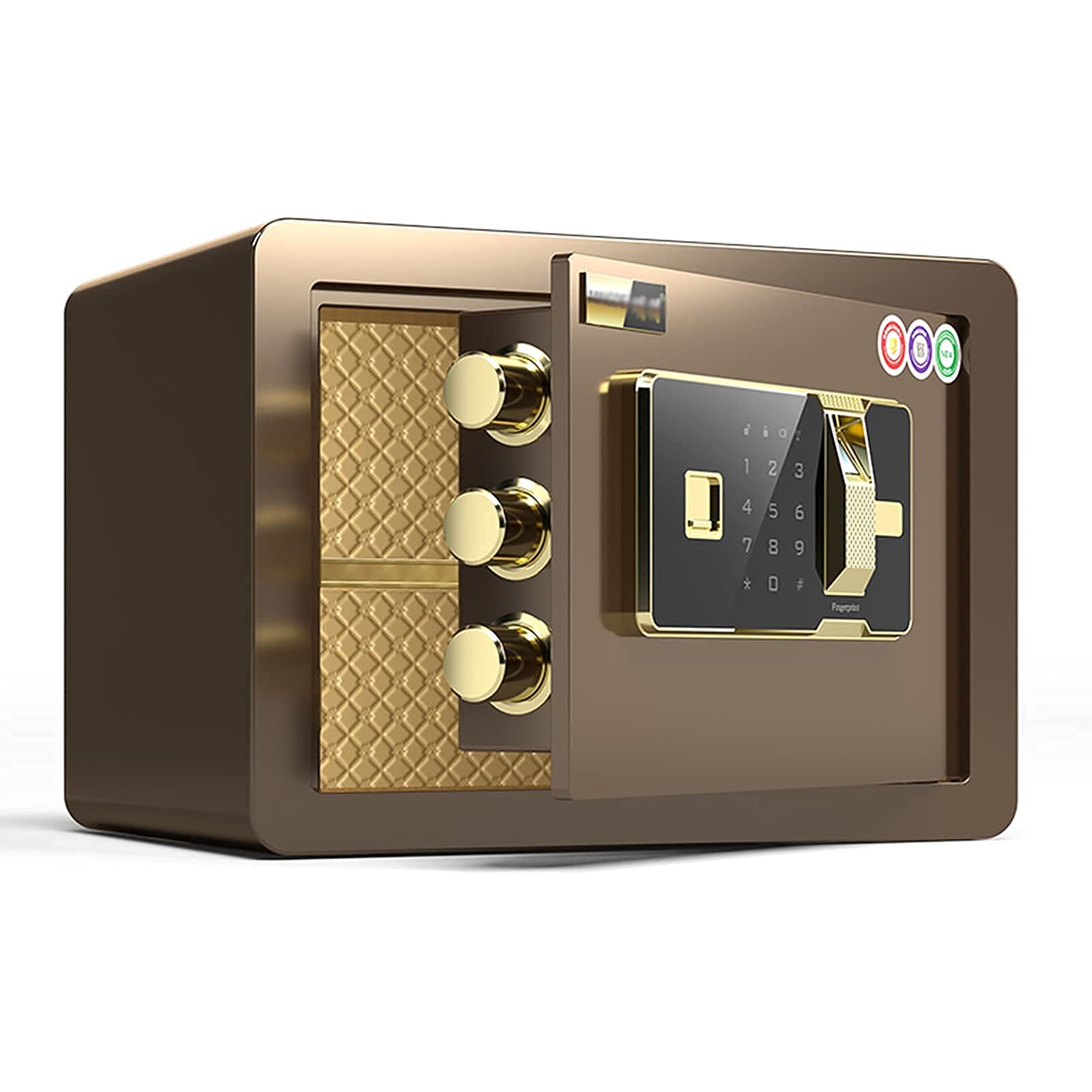 Cassaforte in acciaio ignifugo impermeabile di sicurezza digitale cassaforte cassaforte antincendio e antifurto Cassaforte in acciaio, 35 x 25 x 25 cm Cassaforte in acciaio, A-35 x 25 x 25 cm
