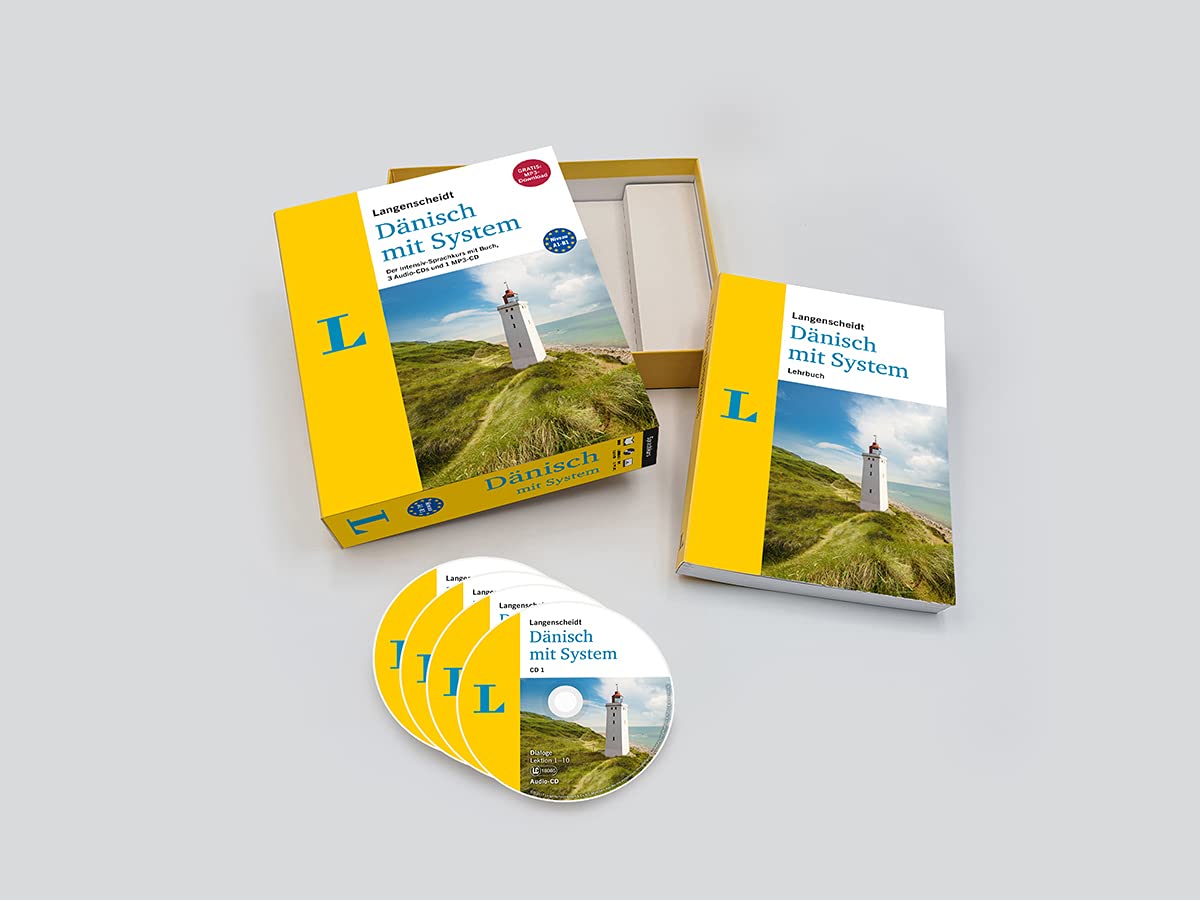 Langenscheidt Dänisch mit System - Sprachkurs für Anfänger und Fortgeschrittene. Der Intensiv-Sprachkurs mit Buch, 3 Audio-CDs und 1 MP3-CD: Der ... und MP3-CD (Langenscheidt mit System)