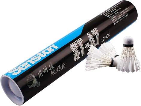 Senston A7 Shuttlecocks 12PCS Duck Feathers Badminton Ball Durability Badminton Shuttlecocks Training Badminton