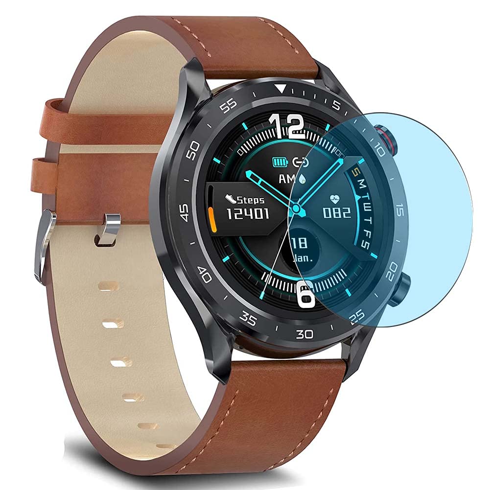 3 Pack Anti Blue Light Screen Protector Film, compatible with Bebinca B518 GE-B518 Smart Watch smartwatch TPU Guard （ Not Tempered Glass Protectors ） New