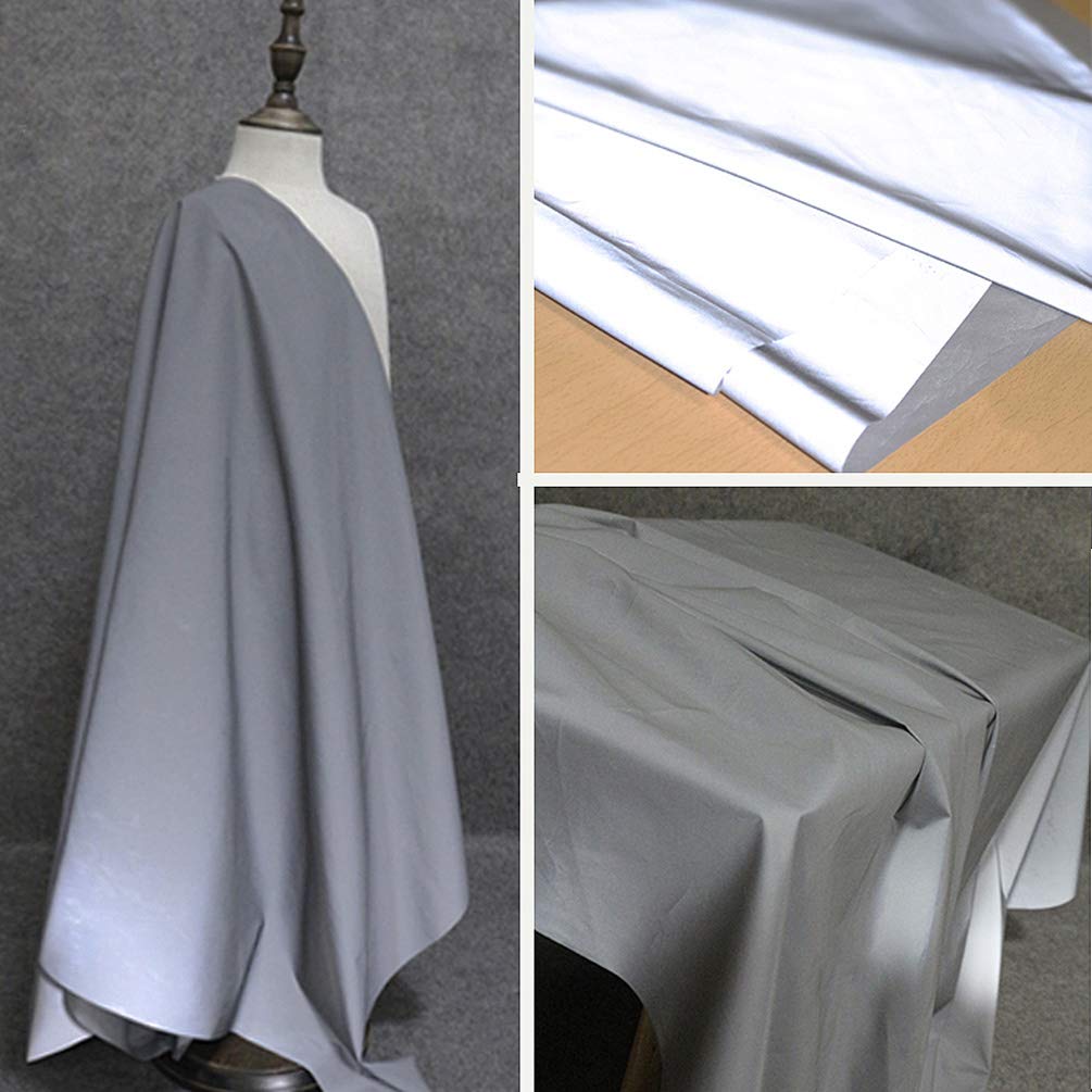 Metro 50x140cm Tessuto Riflettente CHZIMADE - Impermeabile Per Abbigliamento E I 384640