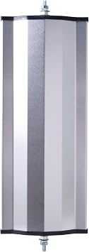 Brock Universal West Coast Style Truck Mirror Replacement Head 6.5 Inch by 16 Inch Stainless Aluminum For Driver Side Left Or Passenger Side Right U335-0005