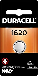 Duracell - 1620 3V Lithium Coin Battery - long lasting battery - 1 count
