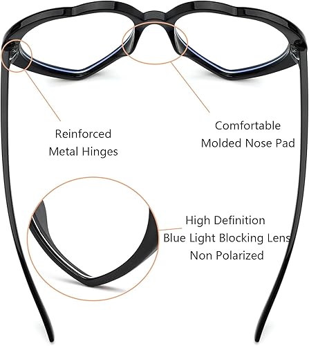 Miniatura 3 de Lentes de sol con forma de corazón para mujeres y hombres, de gran tamaño, de moda, con forma de amor, retro, encantadores, lindos lentes de