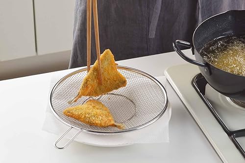 Miniatura 3 de Yoshikawa SJ3600 Shape of Life - Colador de acero inoxidable (8.7 in)