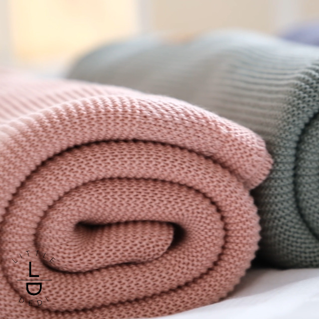 Little Dedi Hypoallergenic Baby Blanket - 30x40" TENCEL, OEKO-TEX Certified, Thermal Regulating - View #9