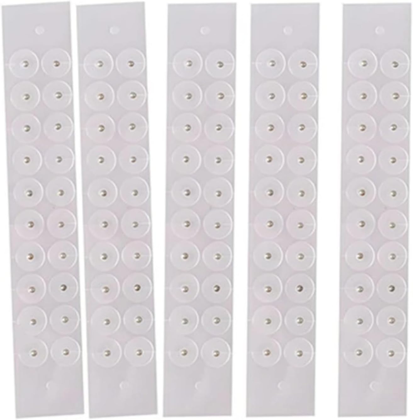 100Pcs Disposables Ear Sticker Acupunctures Beads Ear Care Bead Auricular Ear Sticker Massager Clear Ear Point Sticker