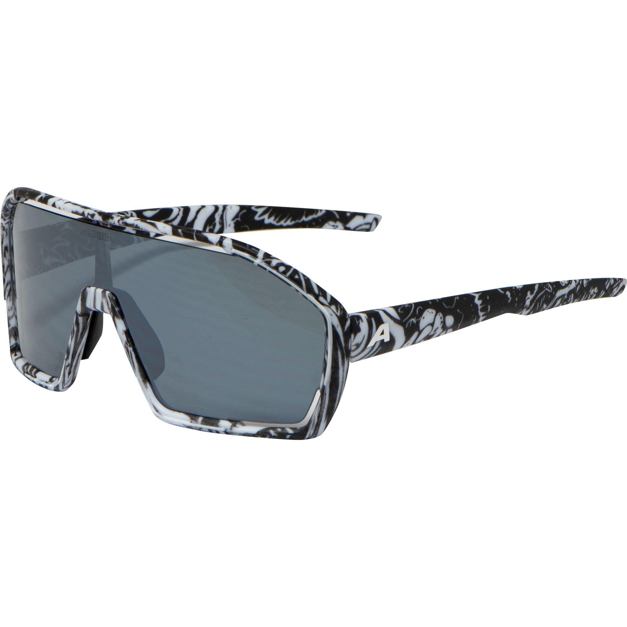 ALPINA Sportowe okulary przeciwsłoneczne Bonfire, kolor: blackbird mat