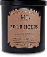 Vista 36 de Manly Indulgence After Hours - Velas perfumadas para hombres, 16.5 onzas, una sola mecha, cera de mezcla de soja premium, 60 horas de combustión