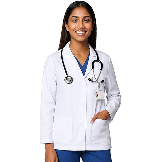 Full Sleeves Lab Coat for Women