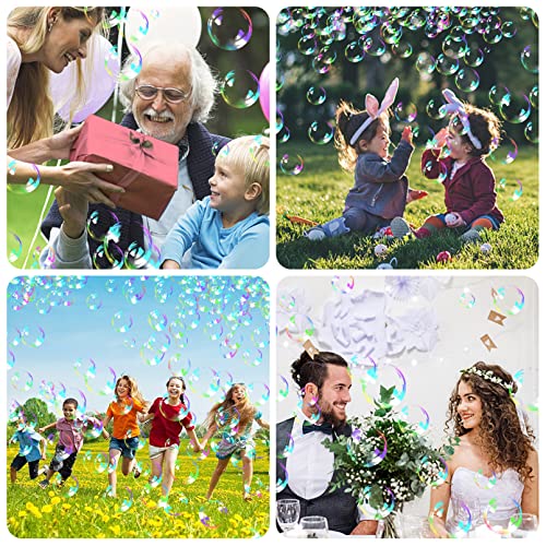 Bubble Gun Machine With Bubble Solution For Kids Adult Toy Gift Portable Bubble Blower Makers 69 Hole 5000+ Bubbles Per Min For Outdoor Indoor Game Wedding Birthday Party Purple #TOP5