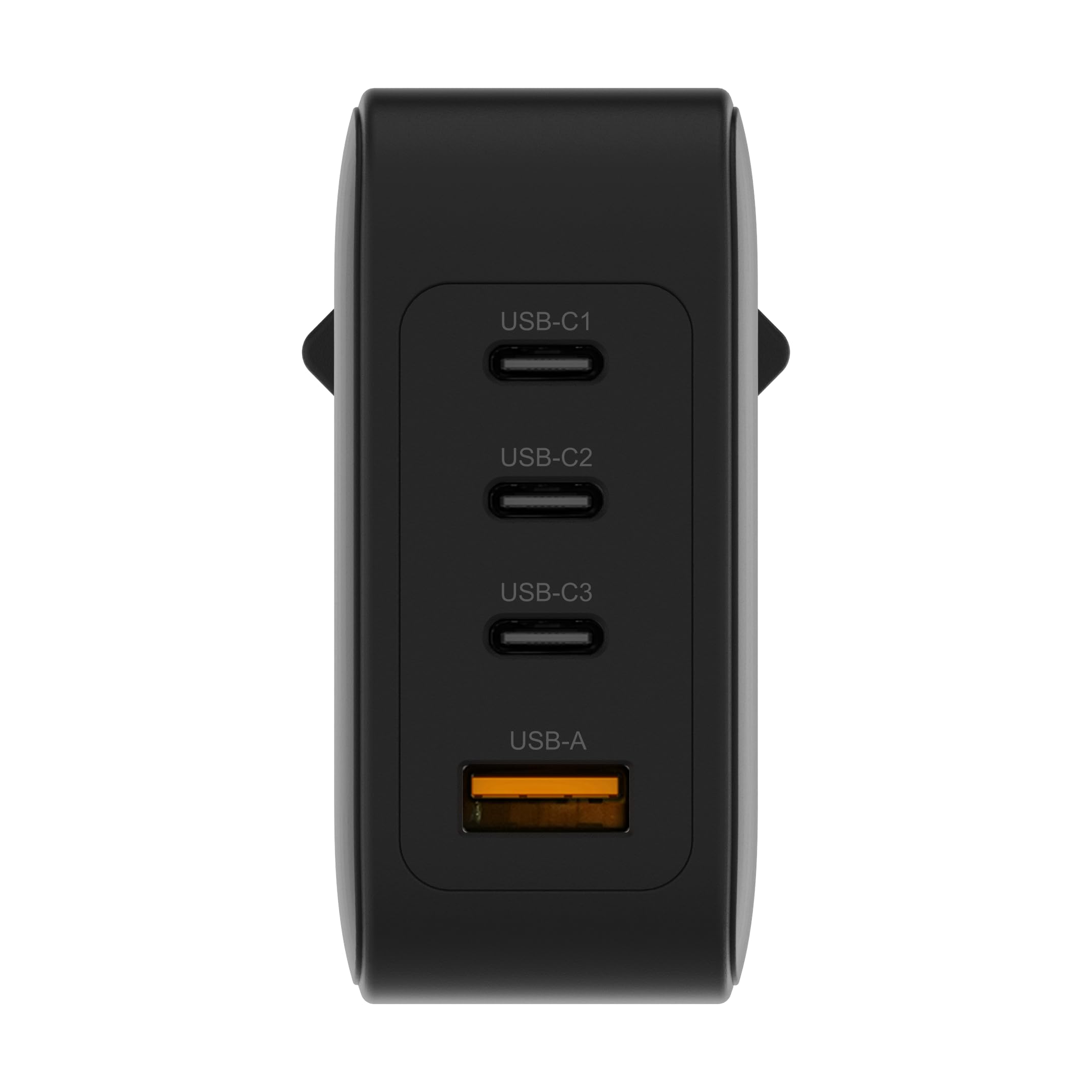 Magix Caricatore 4 Porte 140W, Caricabatterie GaN PD Power Delivery, 3x USB-C e 1x USB-A, per MacBook Pro, Dell XPS, iPhone 15/14/13/12 Series, iPad, Galaxy S23 Ultra, Switch e altro (EUR PLUG)