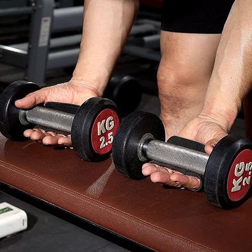 Miniatura 6 de gofidin 2 almohadillas de cuero para levantamiento de pesas, guantes de entrenamiento para levantamiento de pesas, protección de la palma de las