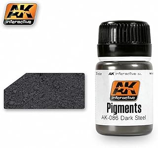 AK Interactive DARK STEEL PIGMENT AK 086