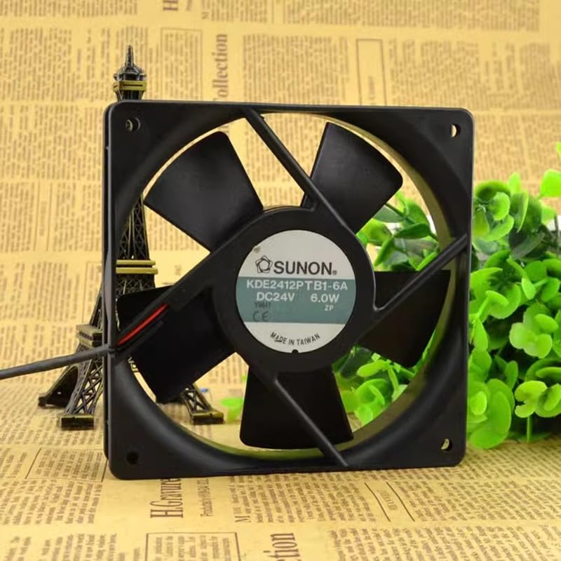 KDE2412PTB1-6A DC24V 6.0W 120mm Fan 120 * 120 * 25mm