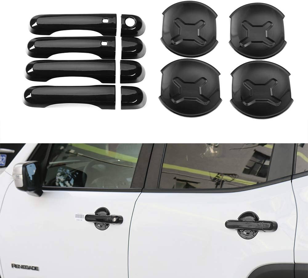 Amazon.co.jp: YOCTM ドアハンドルシェル ジープ レネゲード 2016-2021