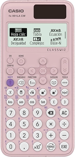 Calculadora Científica, Casio, FX991, LACW-PK, 550 Funções, Rosa