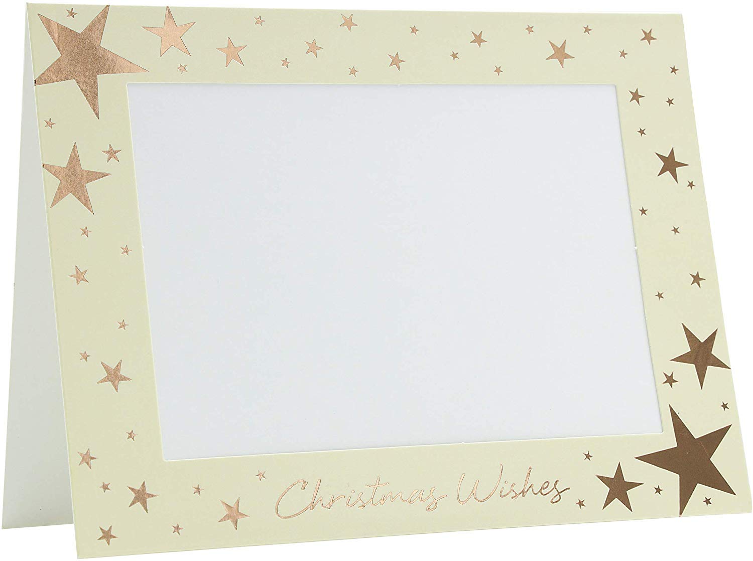 evelay Tarjetas y Sobres para Marcos de Fotos de Navidad, 6 Unidades, Personalizables