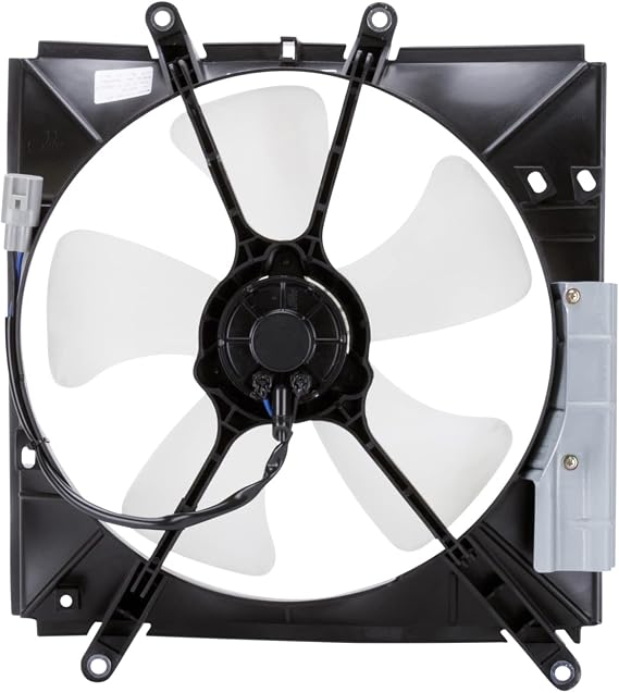 TYC 600150 Cooling Fan Assembly Compatible with 1993-1997 Toyota Corolla