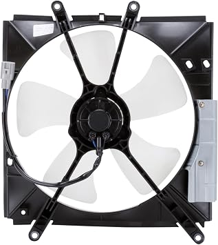 TYC 600150 Cooling Fan Assembly Compatible with 1993-1997 Toyota Corolla
