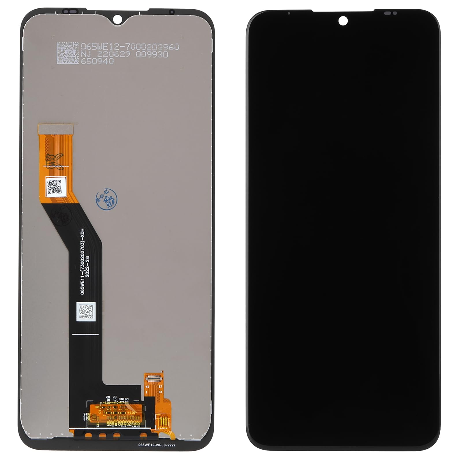 UYGHHK LCD Screen Replacement for Wiko VOIX U616AT 6.5inch Assembly LCD Display Touch Screen Digitizer with Repair Tools