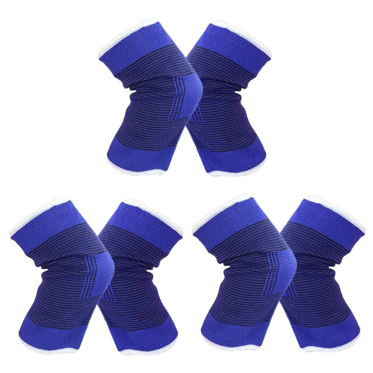 Healvian 3pairs Elastic Elbow Protective Cover for Fitness -friction Polyamide Sweat Absorption for Outdoor Exercise for Running Cycling Sports