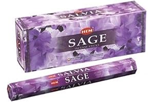 BuddyDee Sage - Six 120 Stick Hex Tubes