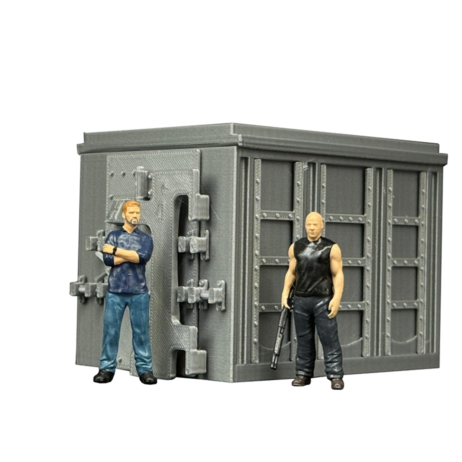 Amazon.co.jp: 1/64スケール ワイルドスピード 金庫 ジオラマ