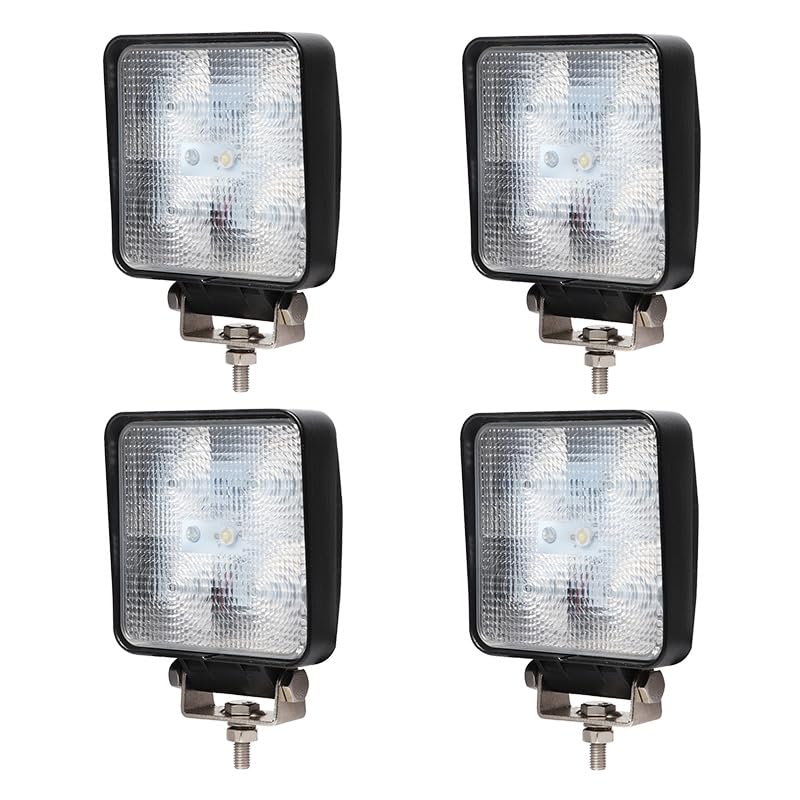 Amazon.co.jp: 【4台セット】 LED作業灯 投光器 ワークライト 15w  