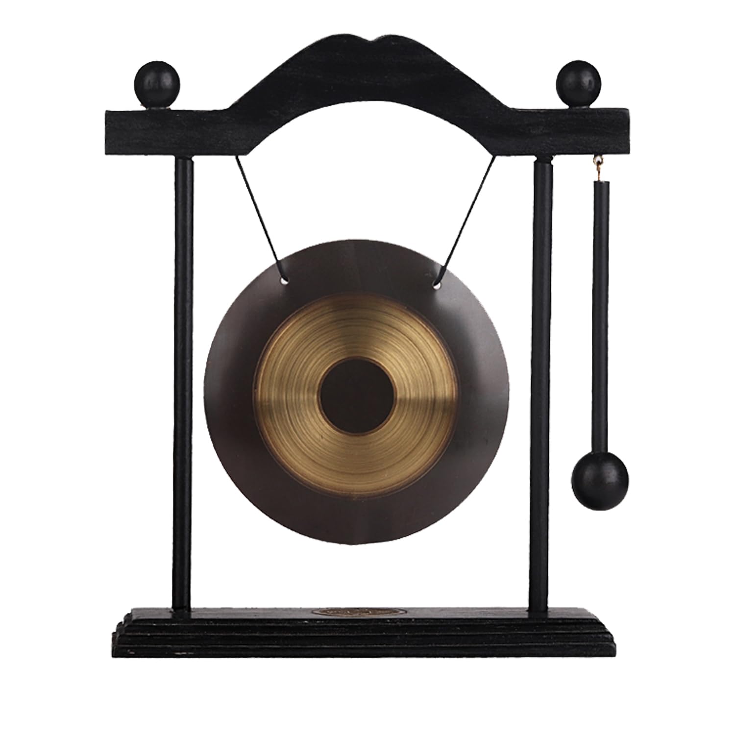 Luxylei Gong De Bureau En Laiton Feng Shui - Décoration Zen Avec Son Apaisant Pour Méditation