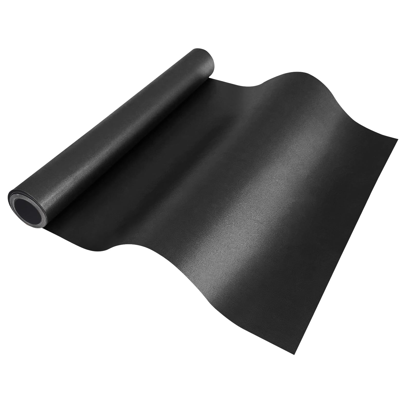 BBQ Grill Mat Roll, Cut to Size Grill Mats for Outdoor, Non-stick Accessories for Gas, Charcoal, Electric Grill (Black)