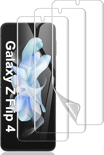 LYWHL - Protector de pantalla suave de alta calidad para Samsung Galaxy Z Flip 4 5G, película protectora de alta calidad (no de vidrio) para Galaxy