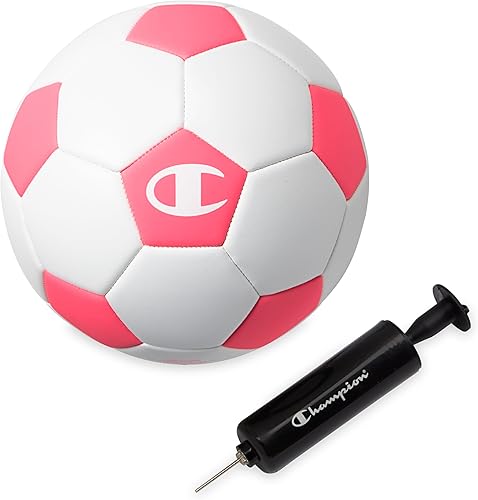 Miniatura 20 de Champion Balón de fútbol para jóvenes y adultos - Acabado mate, diseño de 32 paneles, control mejorado, tamaños cubierta de PVC, tamaños 3, 4 y 5