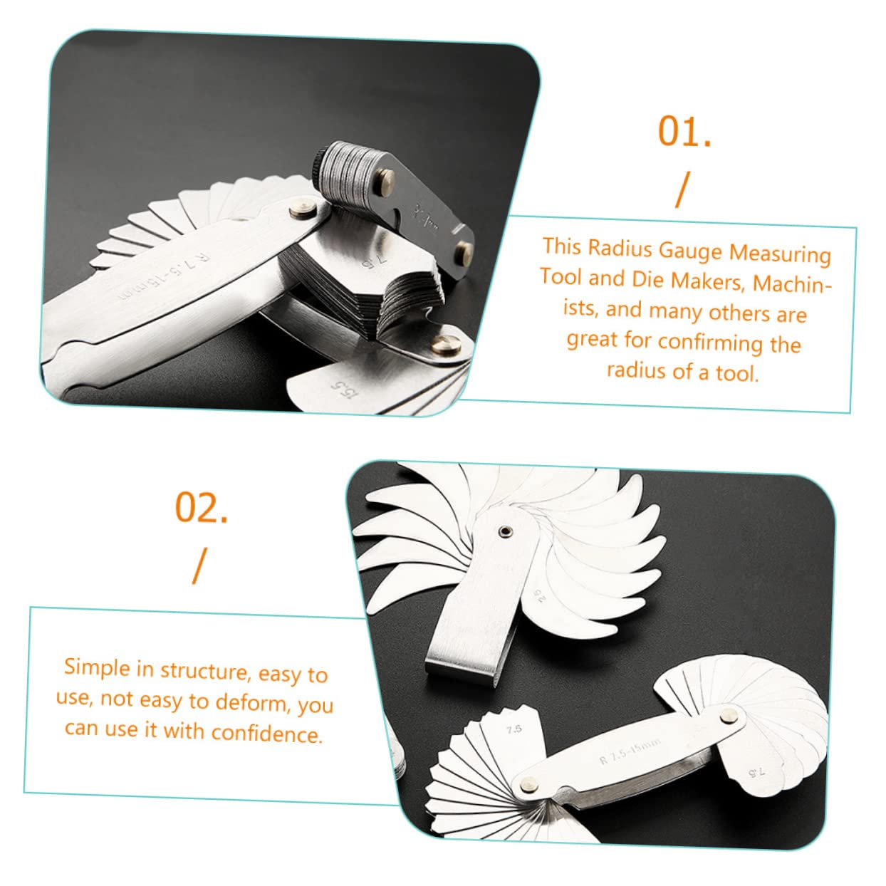 NURII Fineness Gauge, Grindometer, Single Channel Grind Gauge