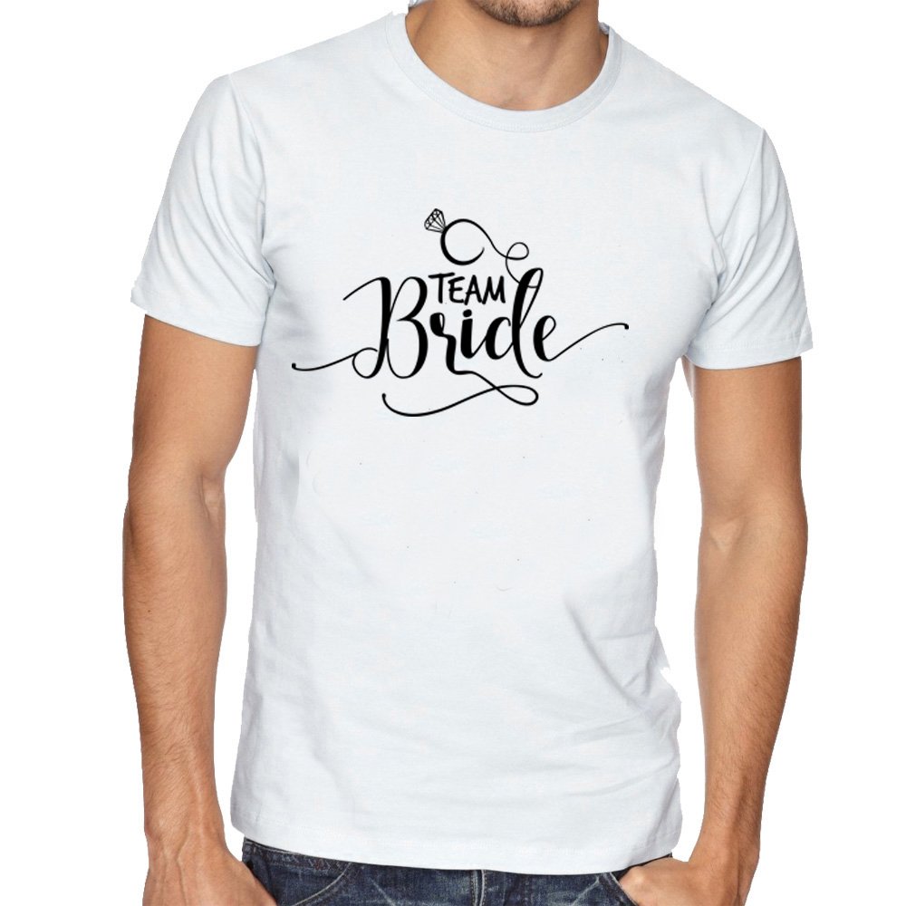 LIMIT Fashion StoreTeam Bride Style Unisex Printed T- Shirt