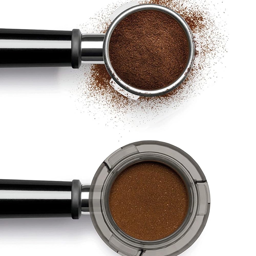 Alnicov Lejek dozujący kawę, pierścień do odbioru proszku 54 mm, akcesoria do ekspresów do kawy, prezent dla baristów spożywczych, wodoodporny