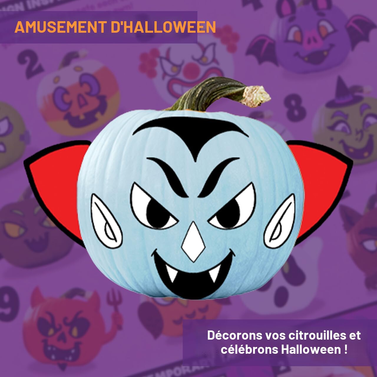 Kit Bricolage Halloween Enfants - 3 Maisons En Bois à Peindre Et Assembler - Avec LEDs Et Autocollants - Activité Manuelle Créative - 4