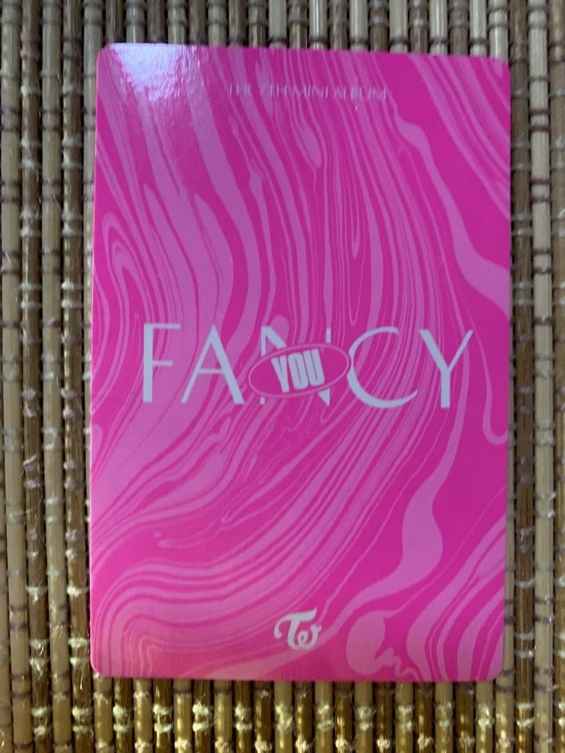 Amazon.co.jp: TWICE ツウィ Fancy トレカ ピンク ふぁんしー