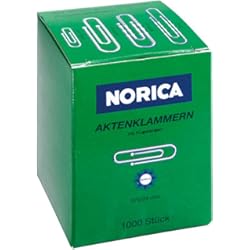 Trombones En Venta HANSA Norica 1612 Cartas y Documentos clips de la carpeta 24 mm galvanizado liso Acabado 1.000 artículos